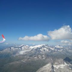 Flugwegposition um 13:40:57: Aufgenommen in der Nähe von Bezirk Leventina, Schweiz in 3527 Meter